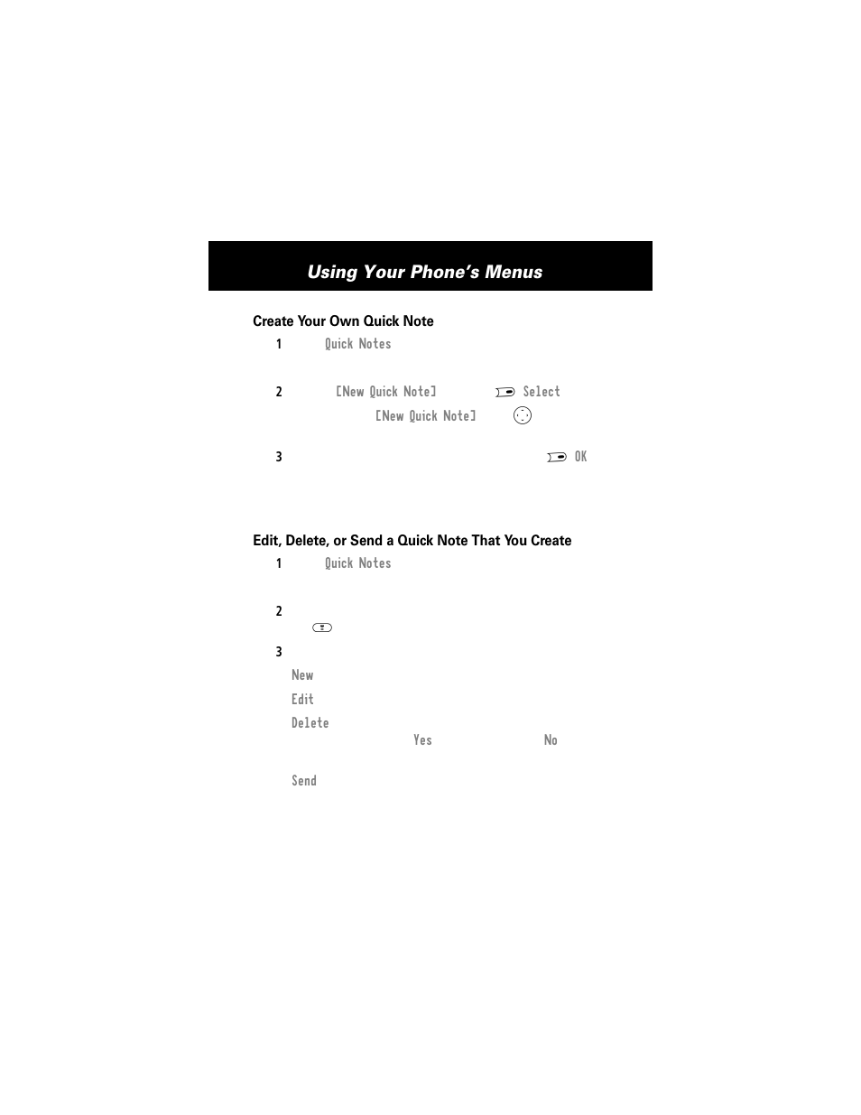 Using your phone’s menus | Motorola E360 User Manual | Page 101 / 169