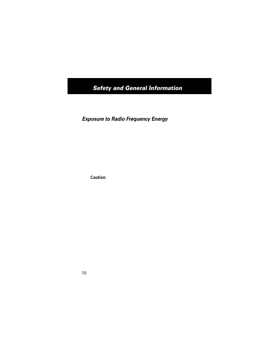 Safety and general information | Motorola E360 User Manual | Page 11 / 169