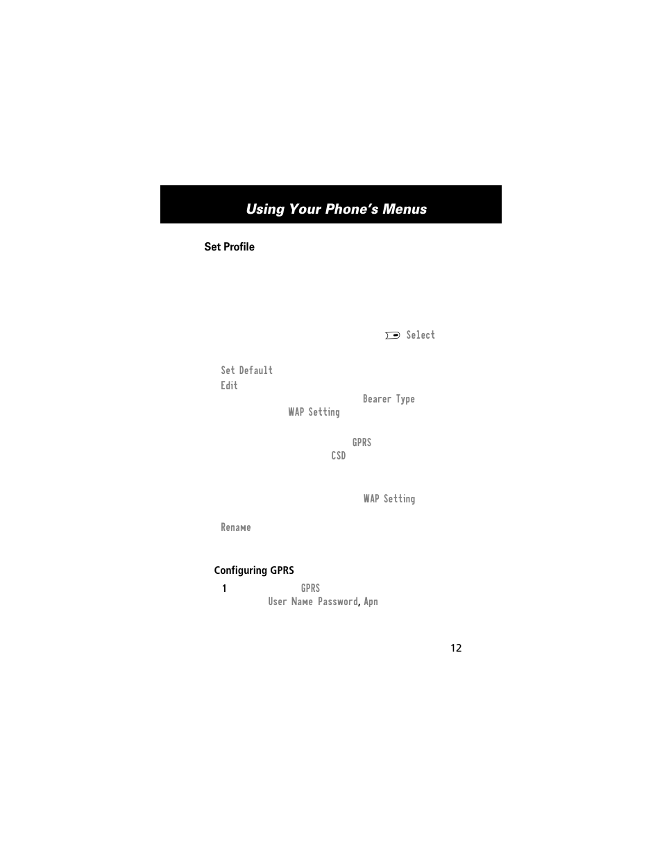Using your phone’s menus | Motorola E360 User Manual | Page 124 / 169