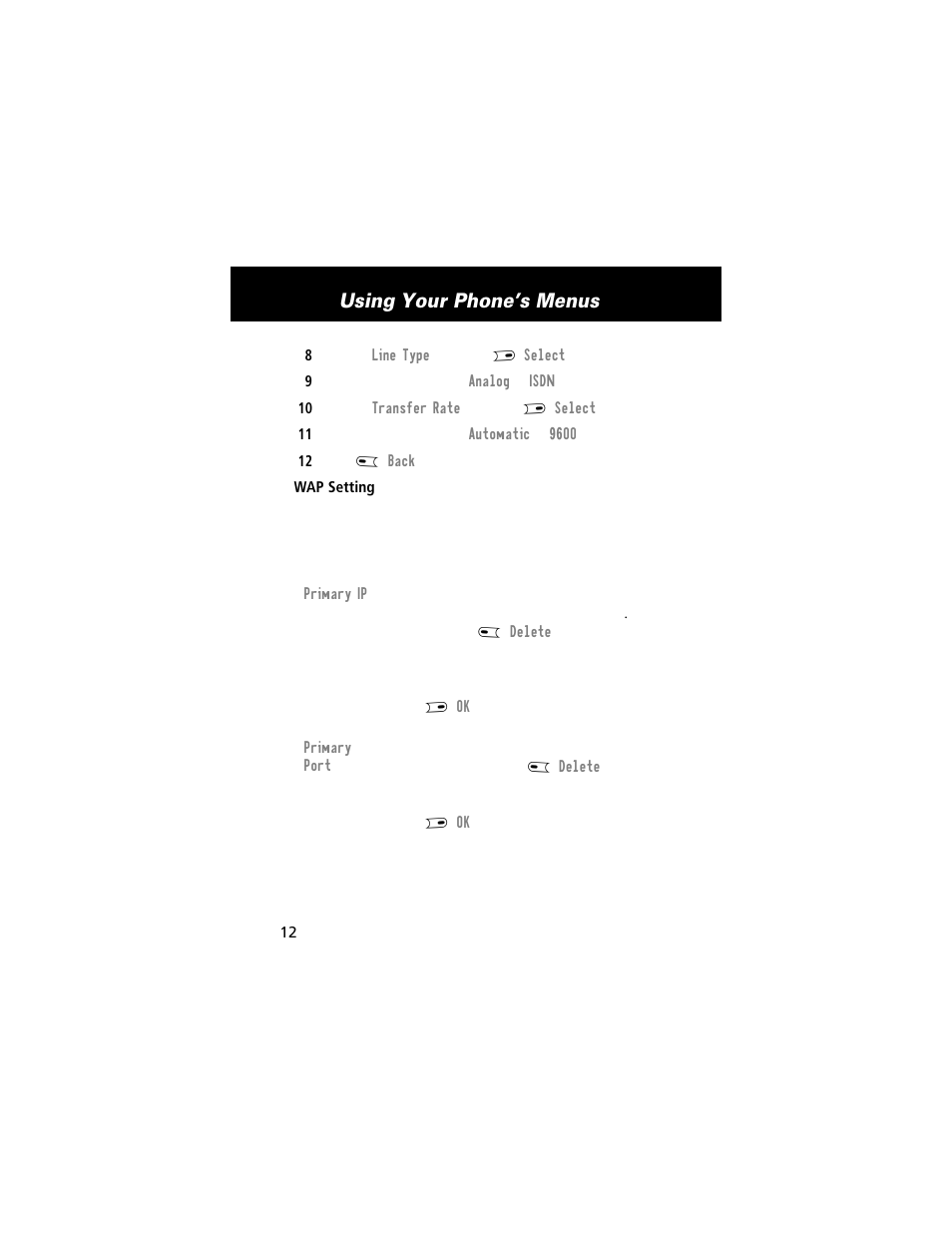 Using your phone’s menus | Motorola E360 User Manual | Page 127 / 169