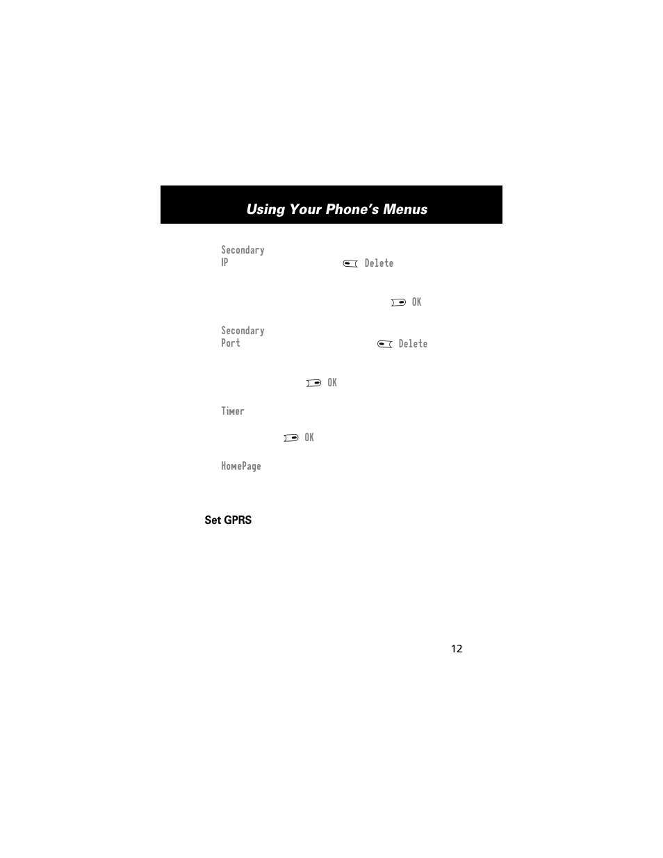 Using your phone’s menus | Motorola E360 User Manual | Page 128 / 169