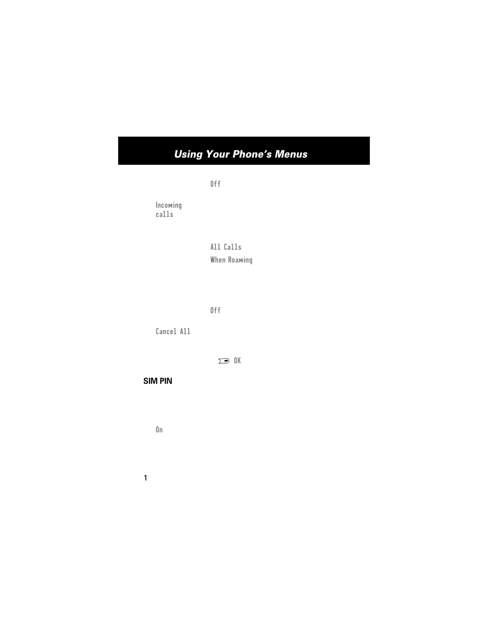 Using your phone’s menus | Motorola E360 User Manual | Page 141 / 169