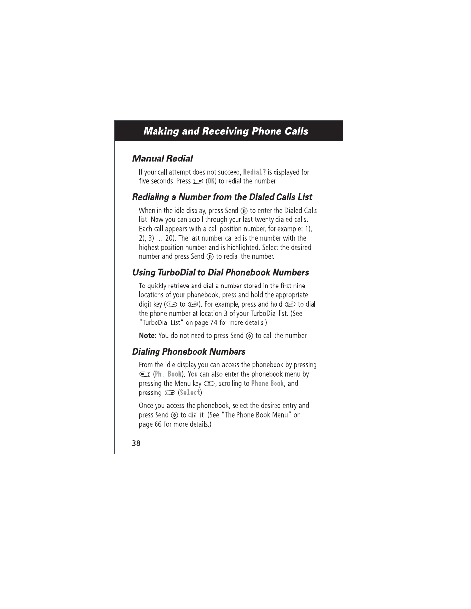 Motorola E360 User Manual | Page 39 / 169