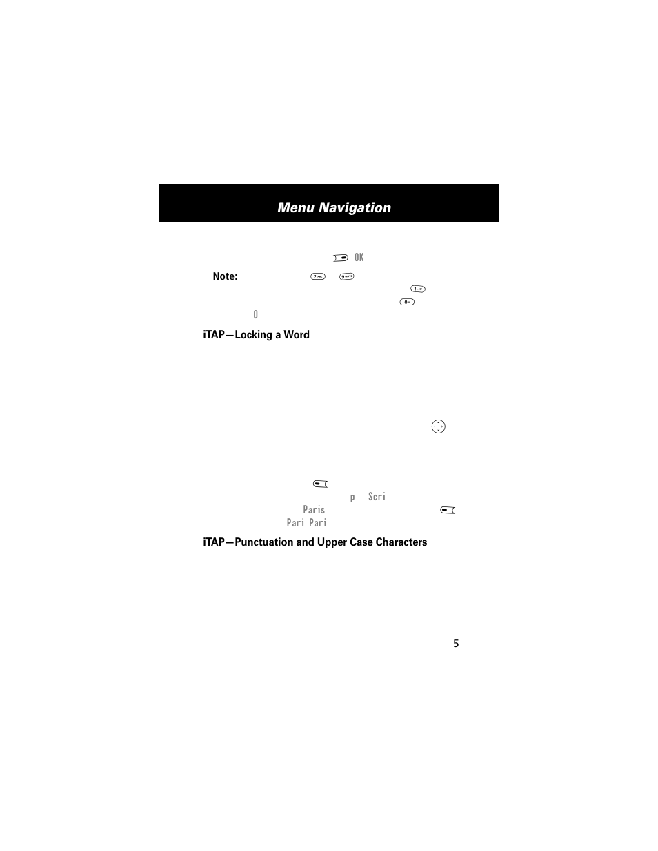 Menu navigation | Motorola E360 User Manual | Page 60 / 169