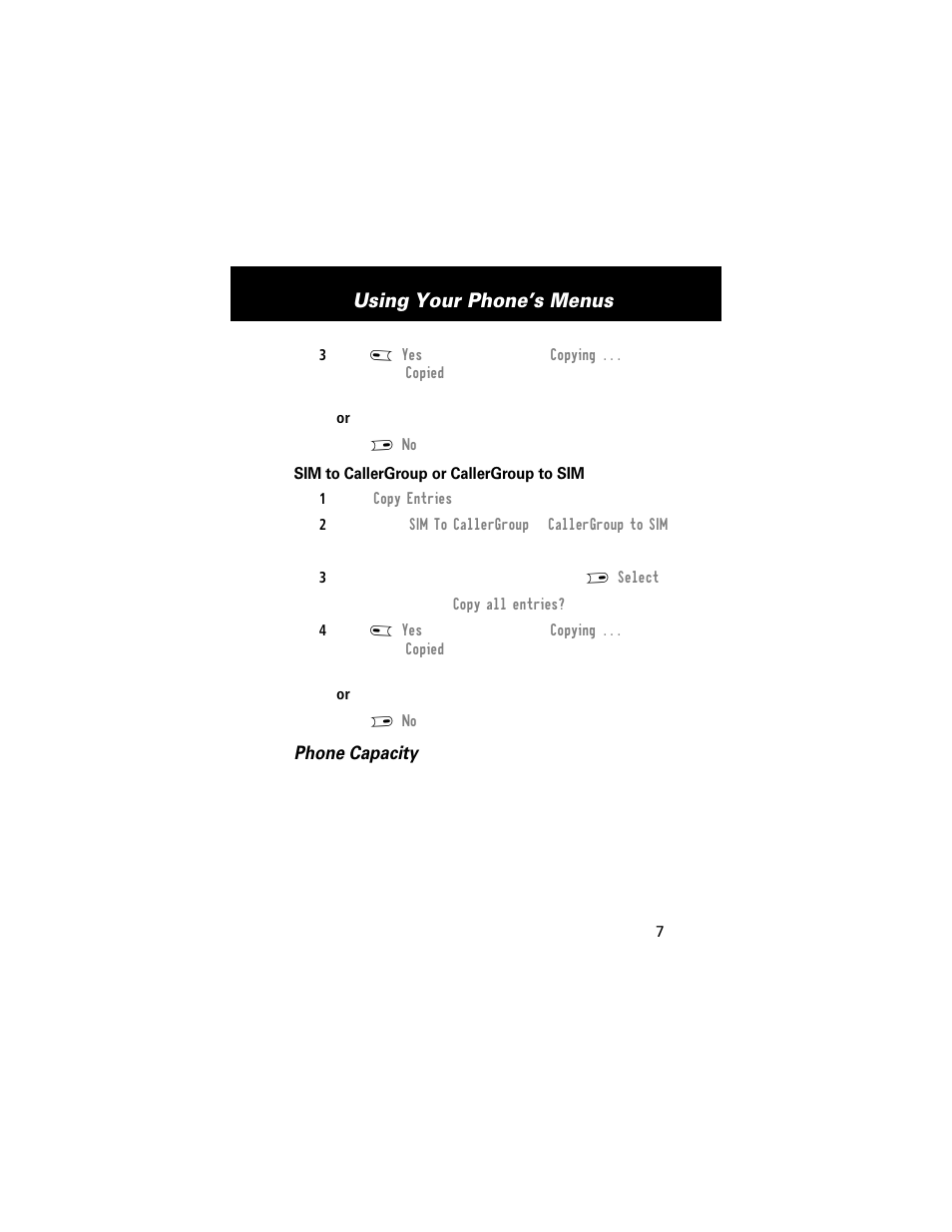 Using your phone’s menus | Motorola E360 User Manual | Page 74 / 169