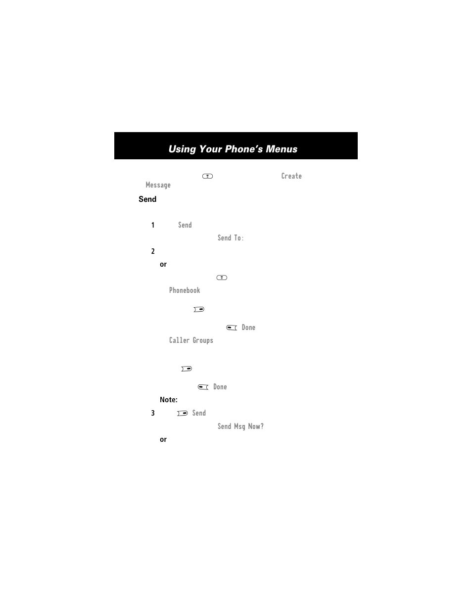 Using your phone’s menus | Motorola E360 User Manual | Page 91 / 169