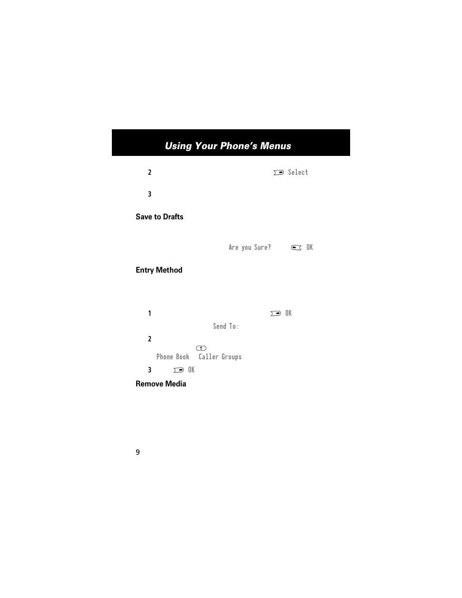 Using your phone’s menus | Motorola E360 User Manual | Page 93 / 169