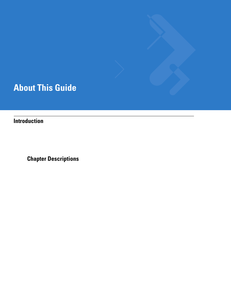 About this guide, Introduction, Chapter descriptions | Motorola LS4208 User Manual | Page 15 / 358