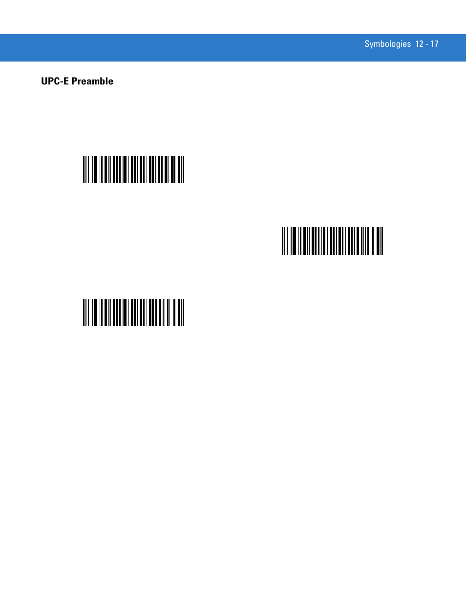 Upc-e preamble, Upc-e preamble -17 | Motorola LS4208 User Manual | Page 165 / 358