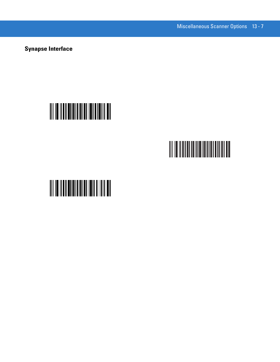 Synapse interface, Synapse interface -7 | Motorola LS4208 User Manual | Page 221 / 358