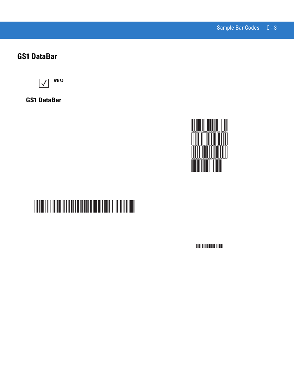 Gs1 databar | Motorola LS4208 User Manual | Page 329 / 358