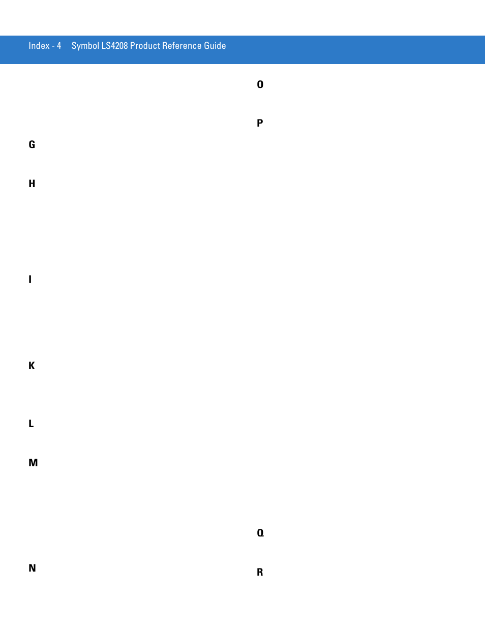 Motorola LS4208 User Manual | Page 352 / 358