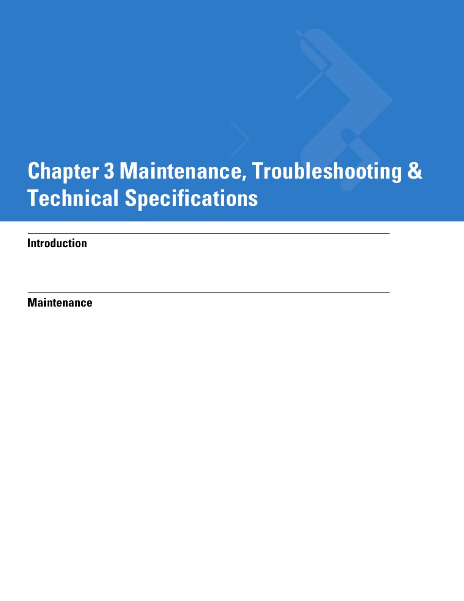 Introduction, Maintenance, Introduction -1 maintenance -1 | Motorola LS4208 User Manual | Page 37 / 358