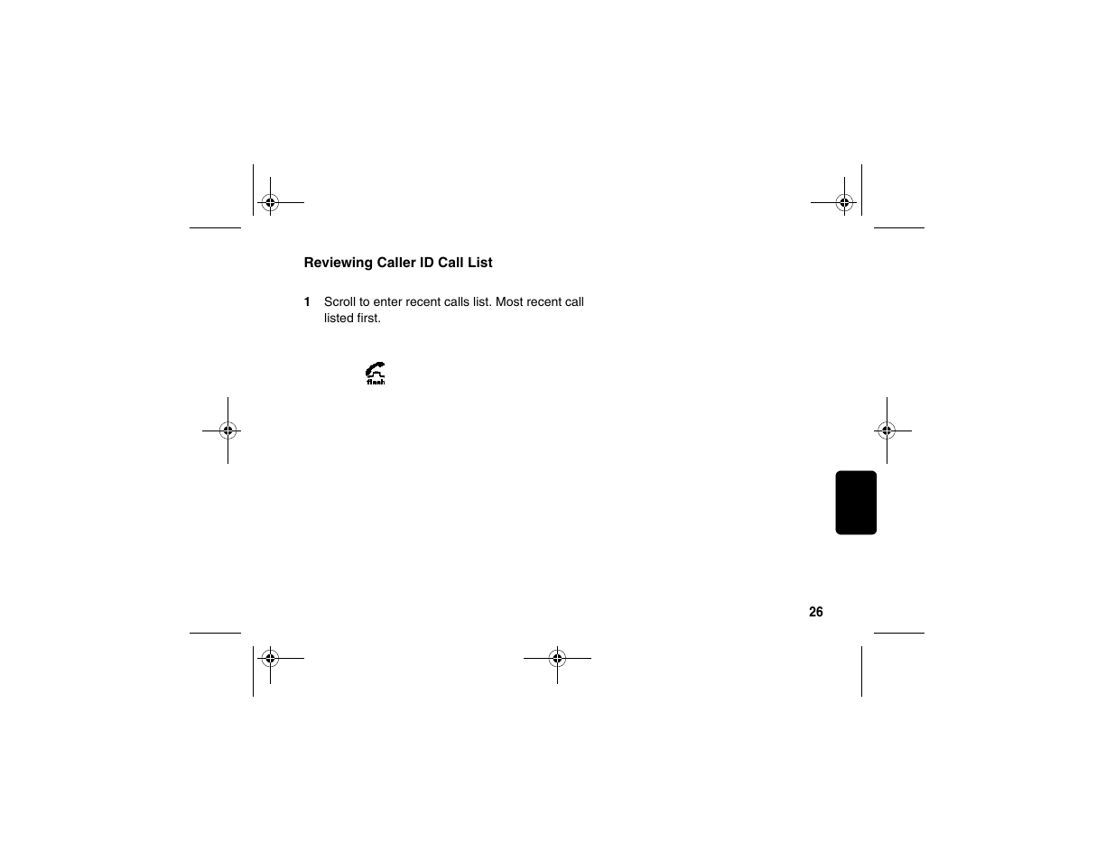 Reviewing caller id call list | Motorola SD4550 User Manual | Page 37 / 54