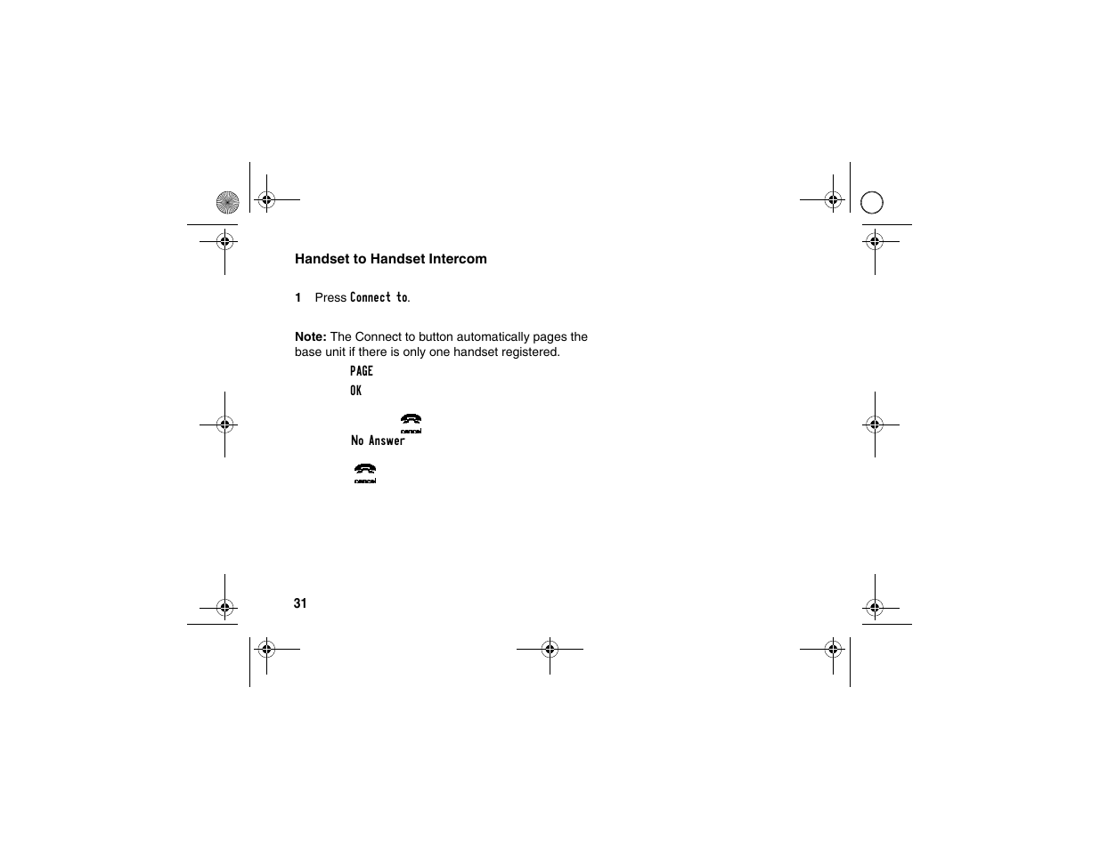 Handset to handset intercom | Motorola SD4550 User Manual | Page 42 / 54