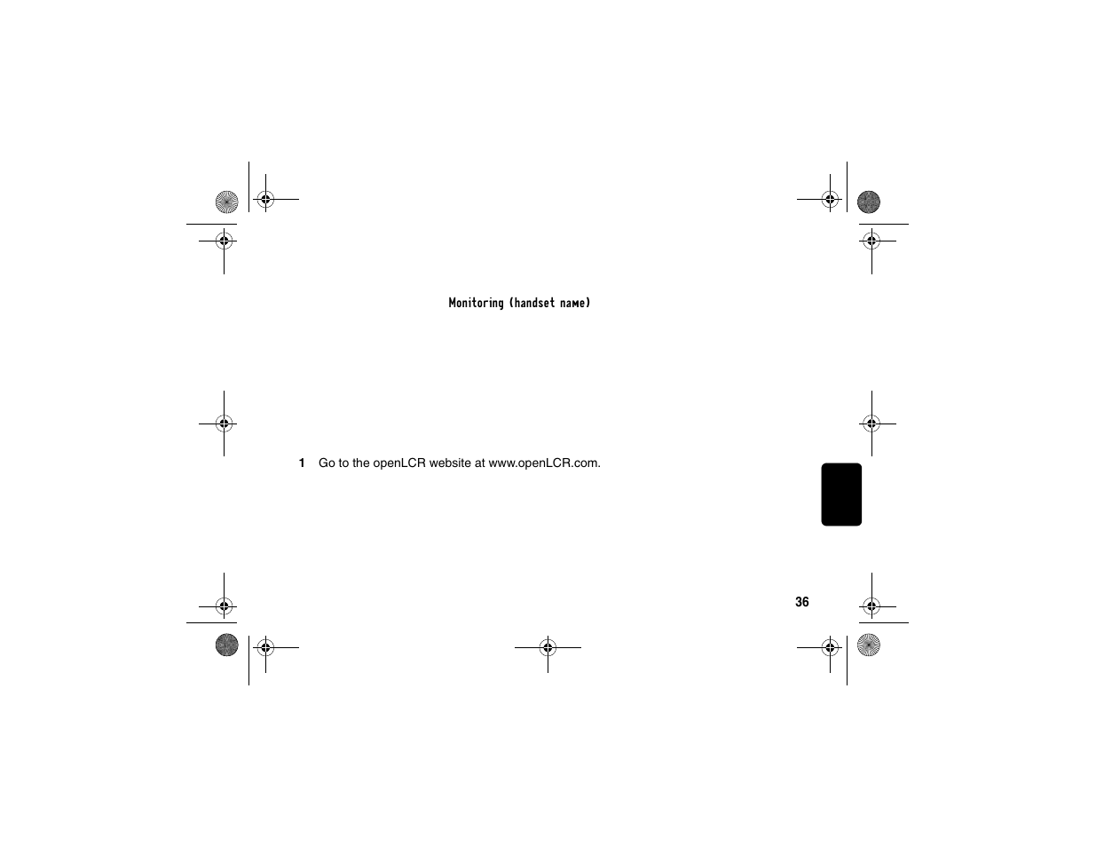Openlcr™ option | Motorola SD4550 User Manual | Page 47 / 54