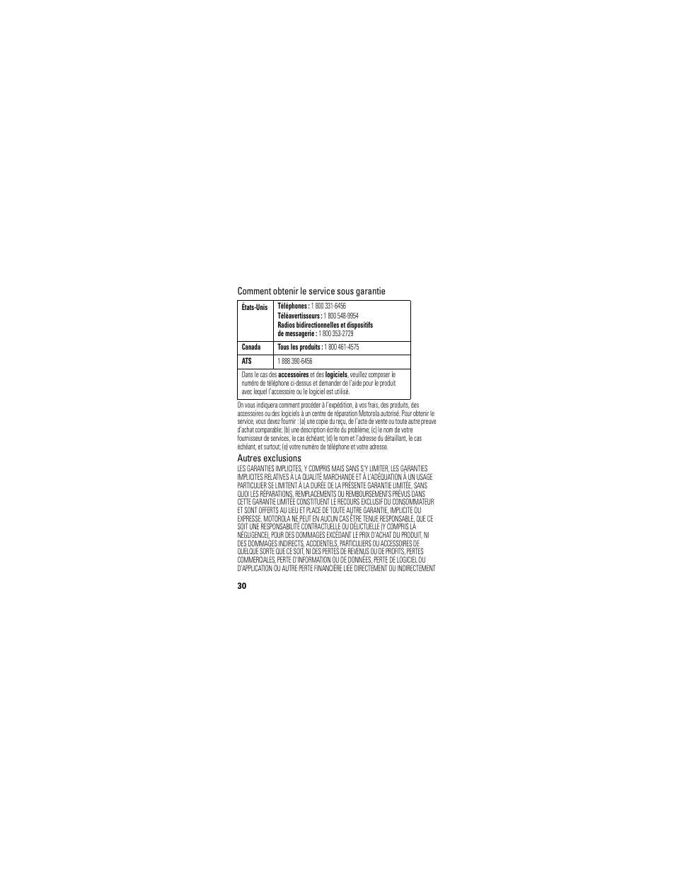 Motorola T325 User Manual | Page 104 / 110