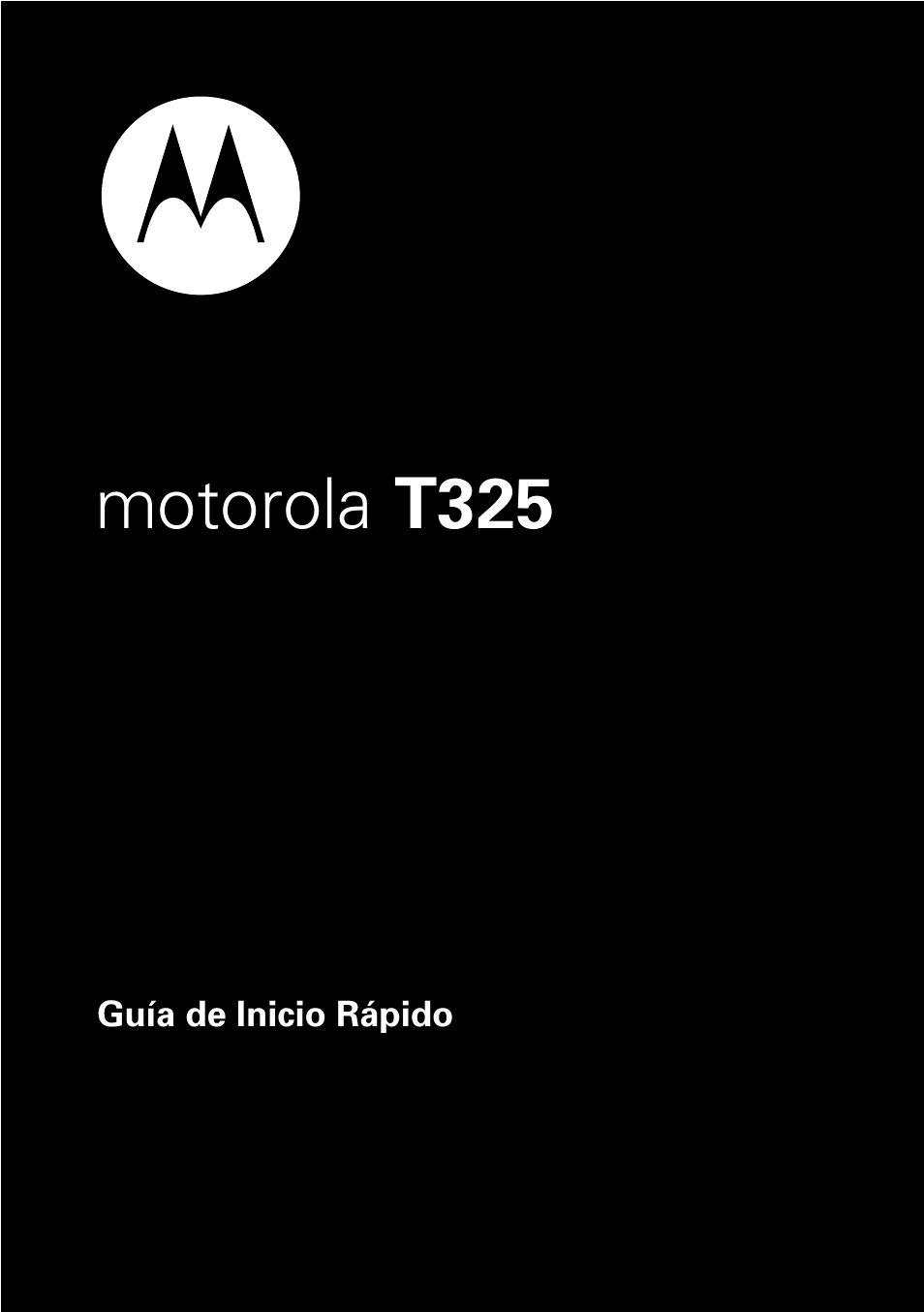 Motorola t325 qsg, spanish, Motorola t325 | Motorola T325 User Manual | Page 37 / 110