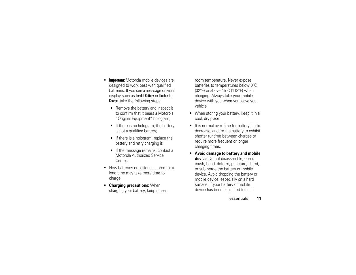 Motorola I290 User Manual | Page 17 / 108