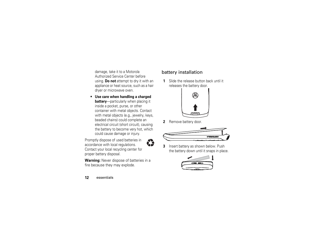 Motorola I290 User Manual | Page 18 / 108