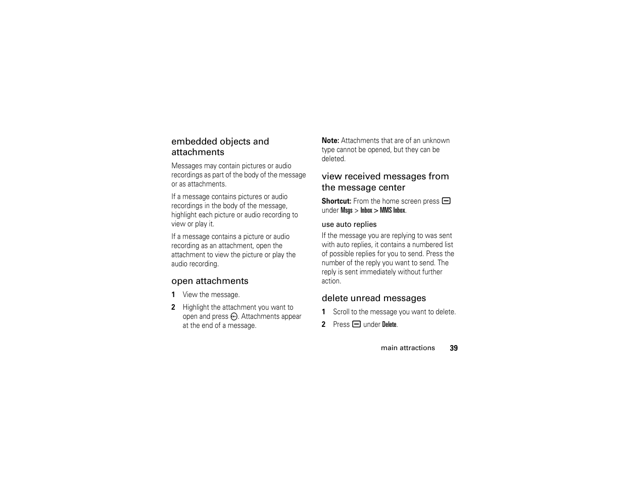 Motorola I290 User Manual | Page 45 / 108