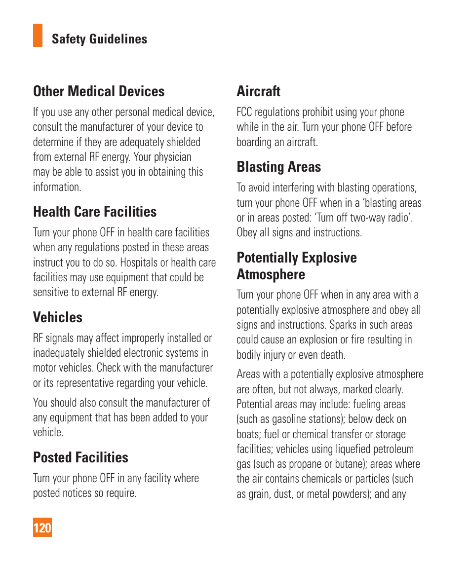 LG Xenon GR500 User Manual | Page 124 / 146