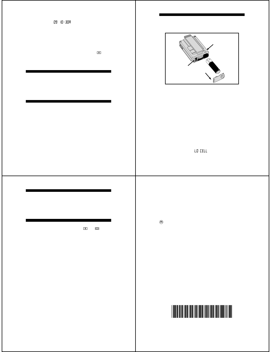 Motorola BRAVO PLUS User Manual | Page 3 / 3