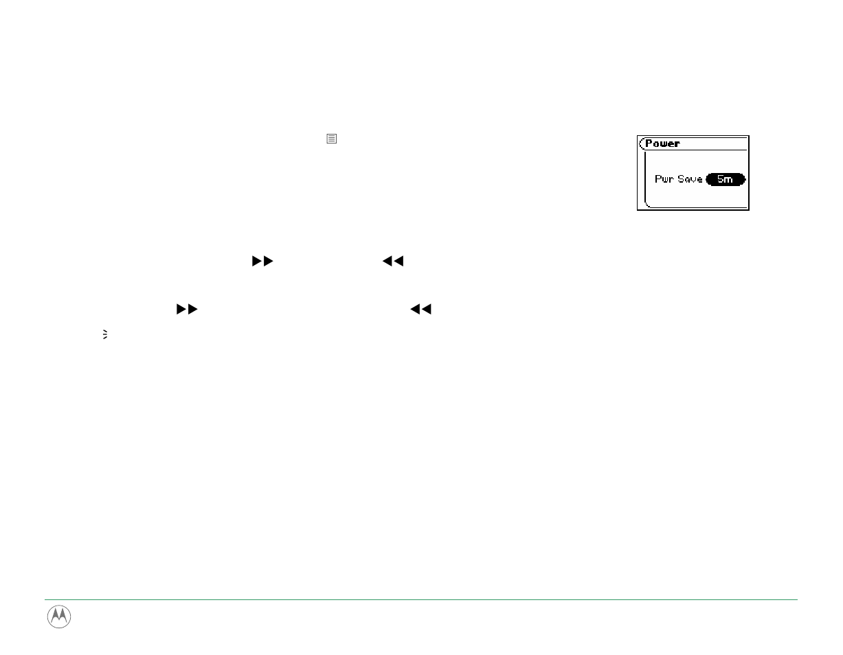 Power | Motorola m250 User Manual | Page 43 / 70