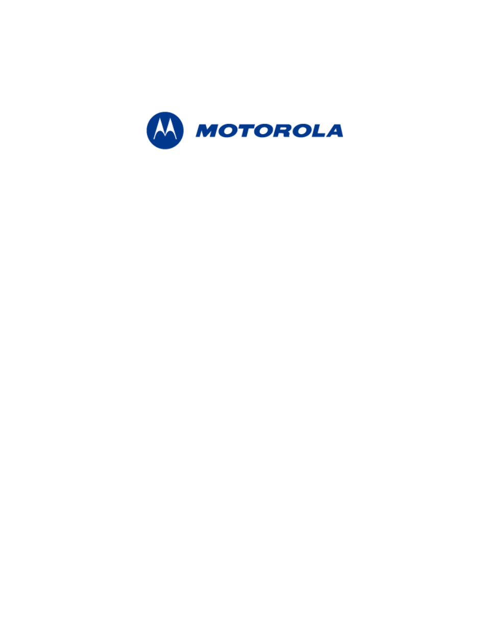 Motorola WSM6300 User Manual | 22 pages