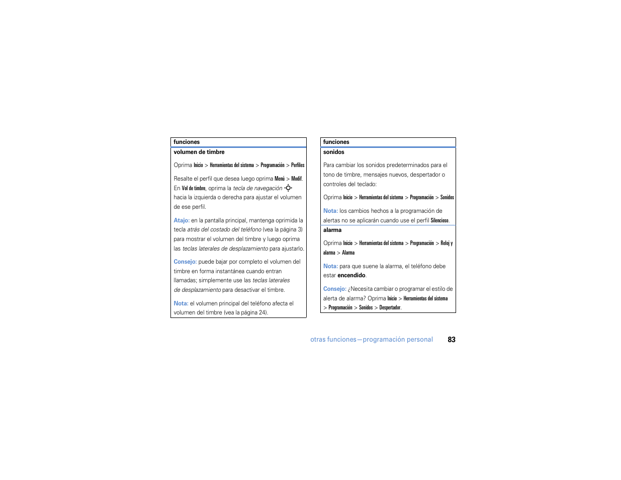 Motorola MOTO Q 9h User Manual | Page 173 / 184