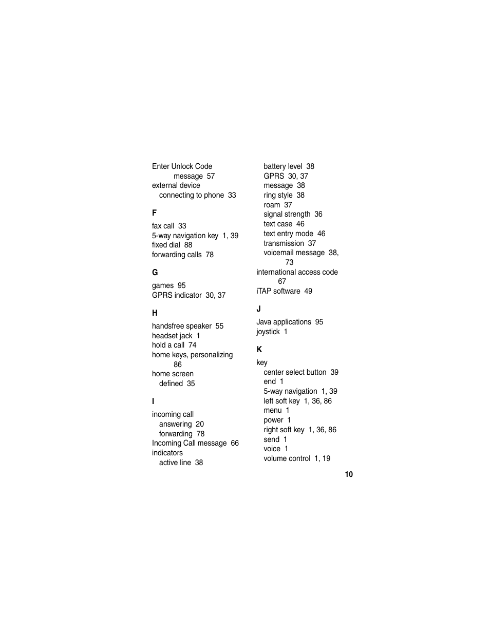 Motorola C975 User Manual | Page 101 / 106