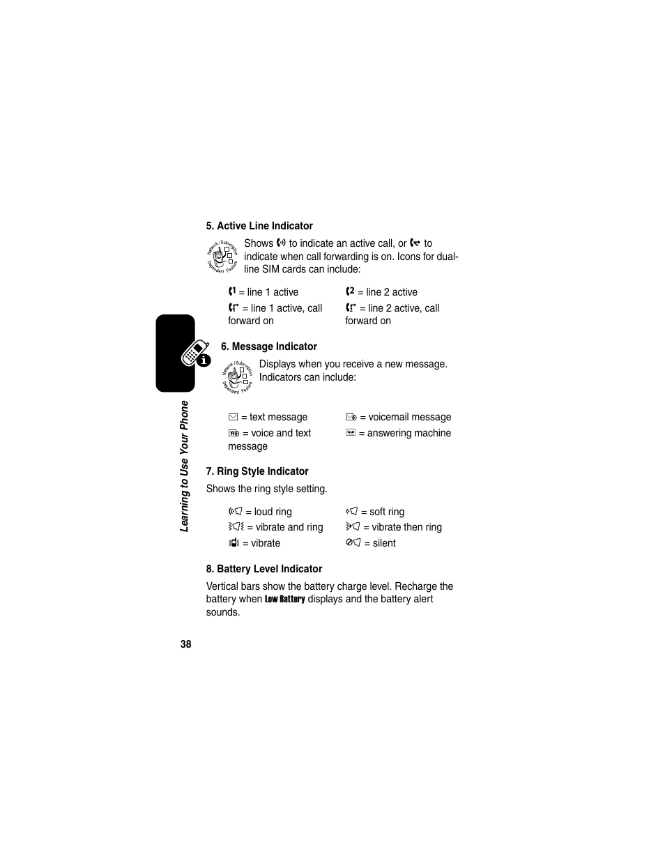 Motorola C975 User Manual | Page 38 / 106