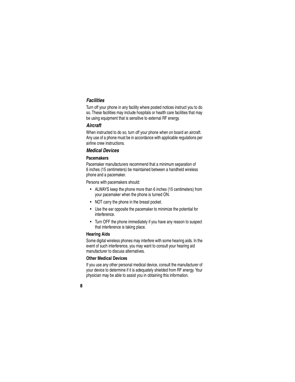 Motorola C975 User Manual | Page 8 / 106