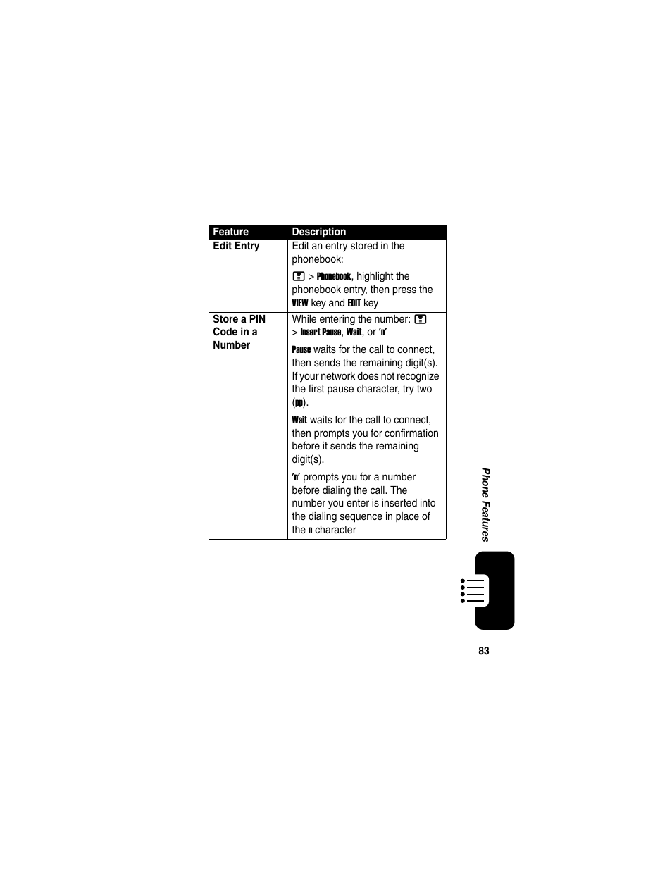 Motorola C975 User Manual | Page 83 / 106