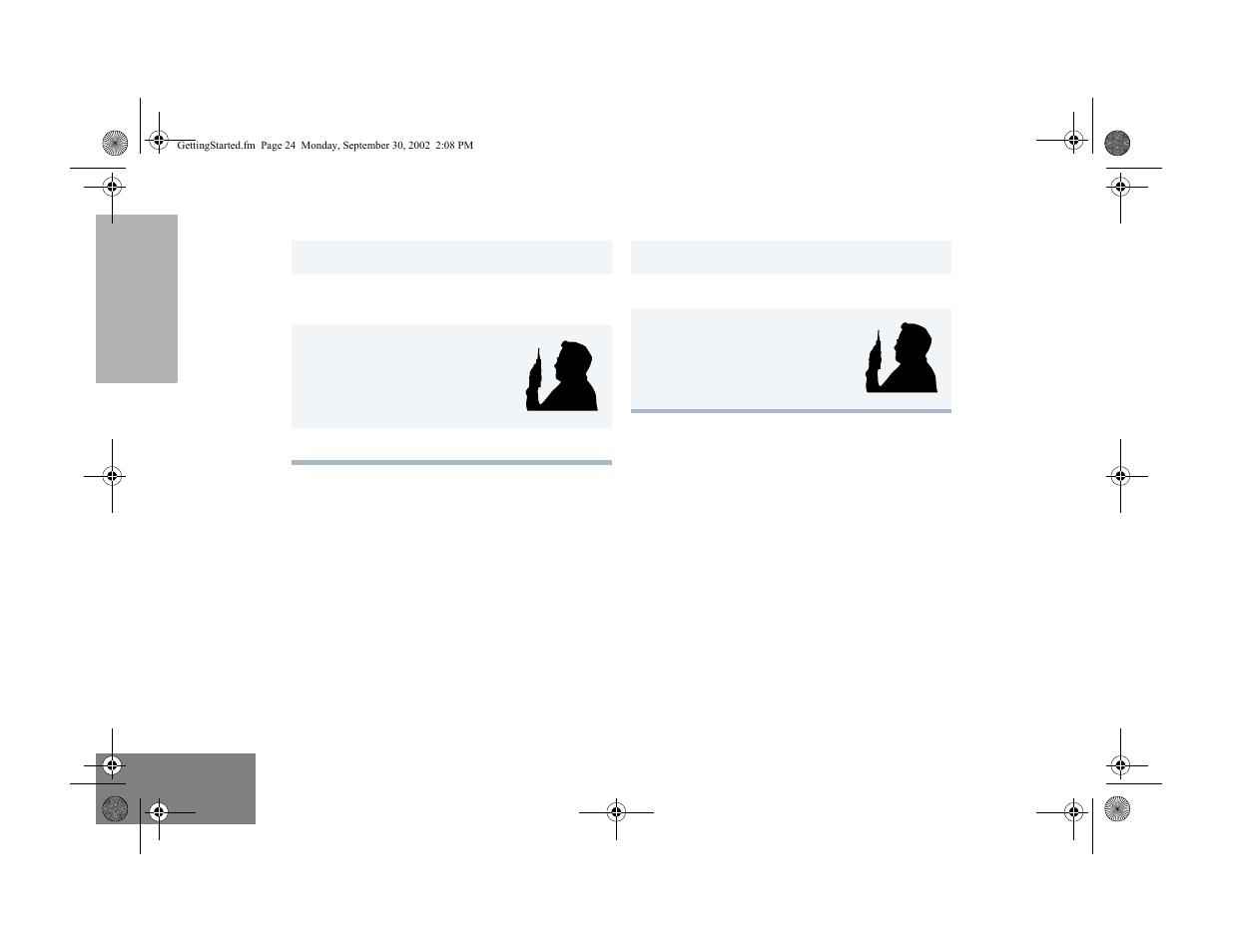 Sending a call, Receiving a call, Sending a call receiving a call | Motorola HT1250 User Manual | Page 26 / 58