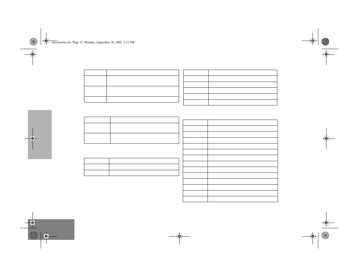 Headsets, Remote speaker microphones, Adapters | Batteries, Antennas | Motorola HT1250 User Manual | Page 54 / 58