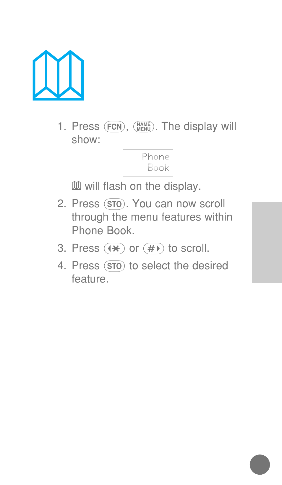 Phone book | Motorola cellular phone User Manual | Page 37 / 168