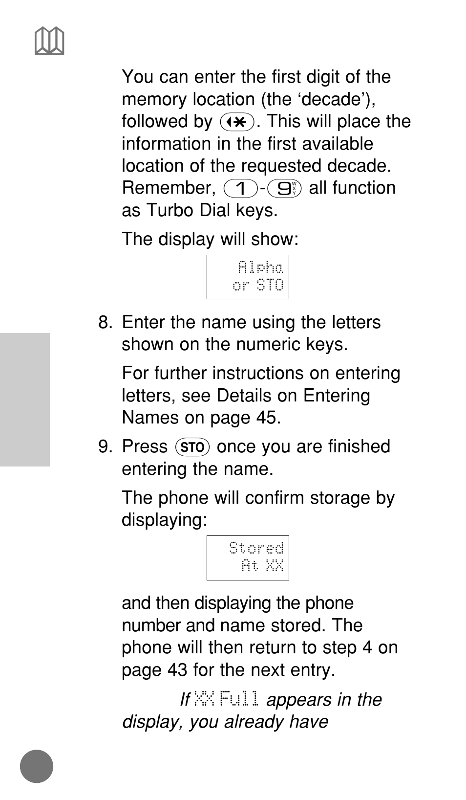 Motorola cellular phone User Manual | Page 44 / 168