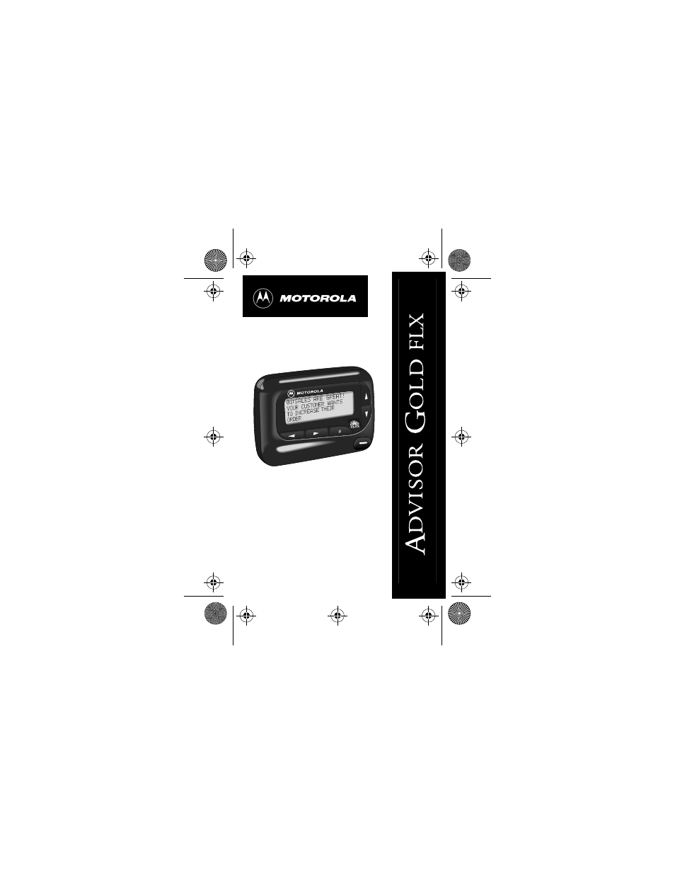 Motorola Gold FLX 6881024B55-A User Manual | 20 pages