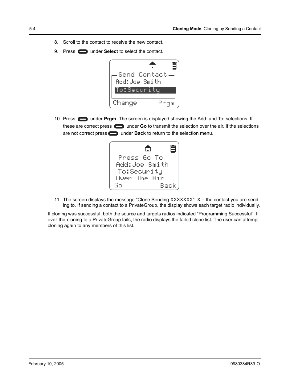 Motorola DTR SERIES DTR550 User Manual | Page 56 / 68