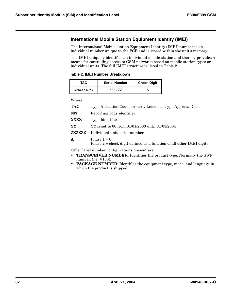 Motorola E398 GSM User Manual | Page 32 / 44