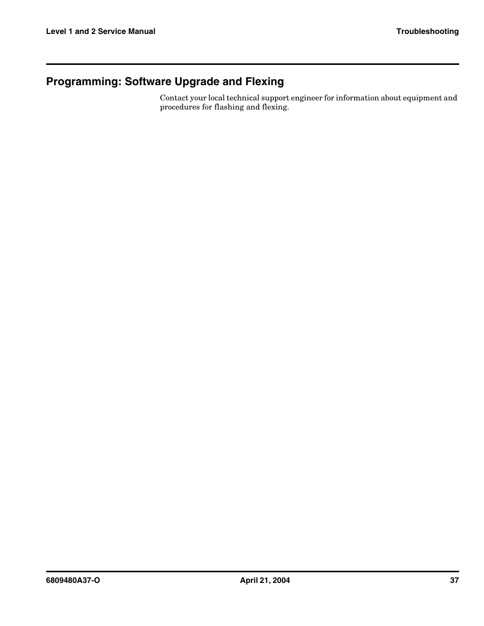 Programming: software upgrade and flexing | Motorola E398 GSM User Manual | Page 37 / 44