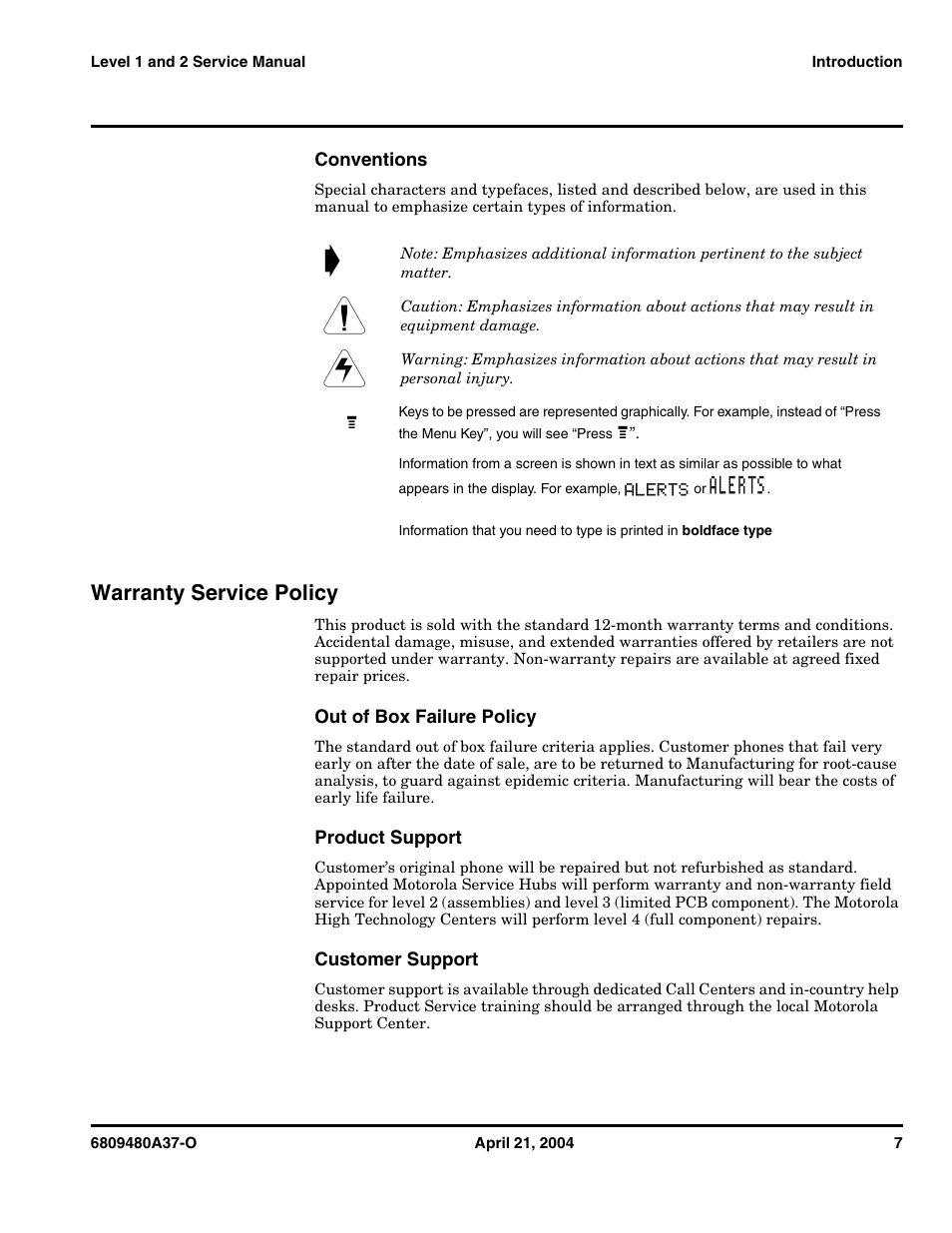 Motorola E398 GSM User Manual | Page 7 / 44