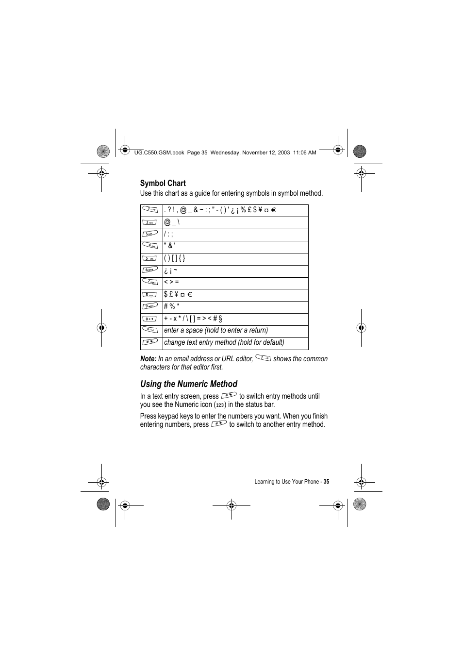 Motorola C550 User Manual | Page 35 / 110