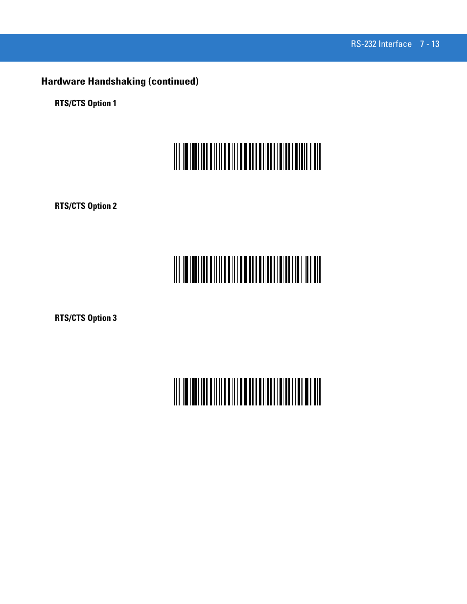 Hardware handshaking (continued) | Motorola LS3578 User Manual | Page 131 / 378