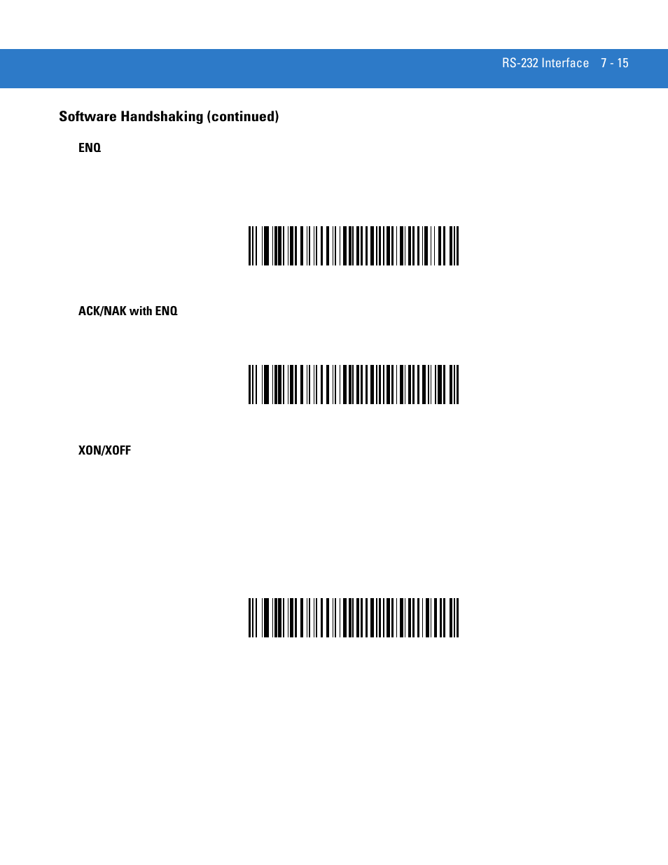 Software handshaking (continued) | Motorola LS3578 User Manual | Page 133 / 378