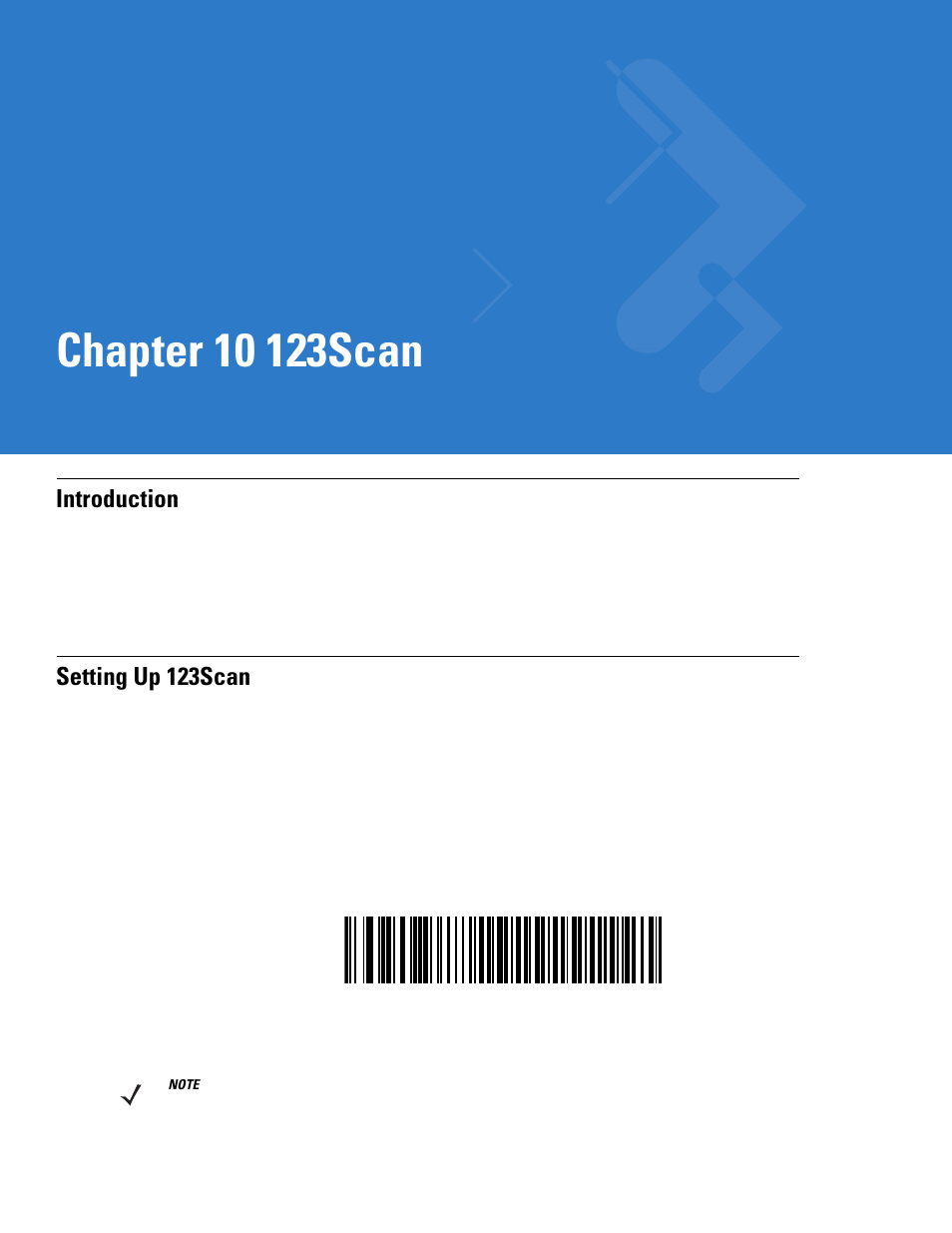 123scan, Introduction, Setting up 123scan | Chapter 10: 123scan, Introduction -1 setting up 123scan -1, Chapter 10, 123scan | Motorola LS3578 User Manual | Page 169 / 378