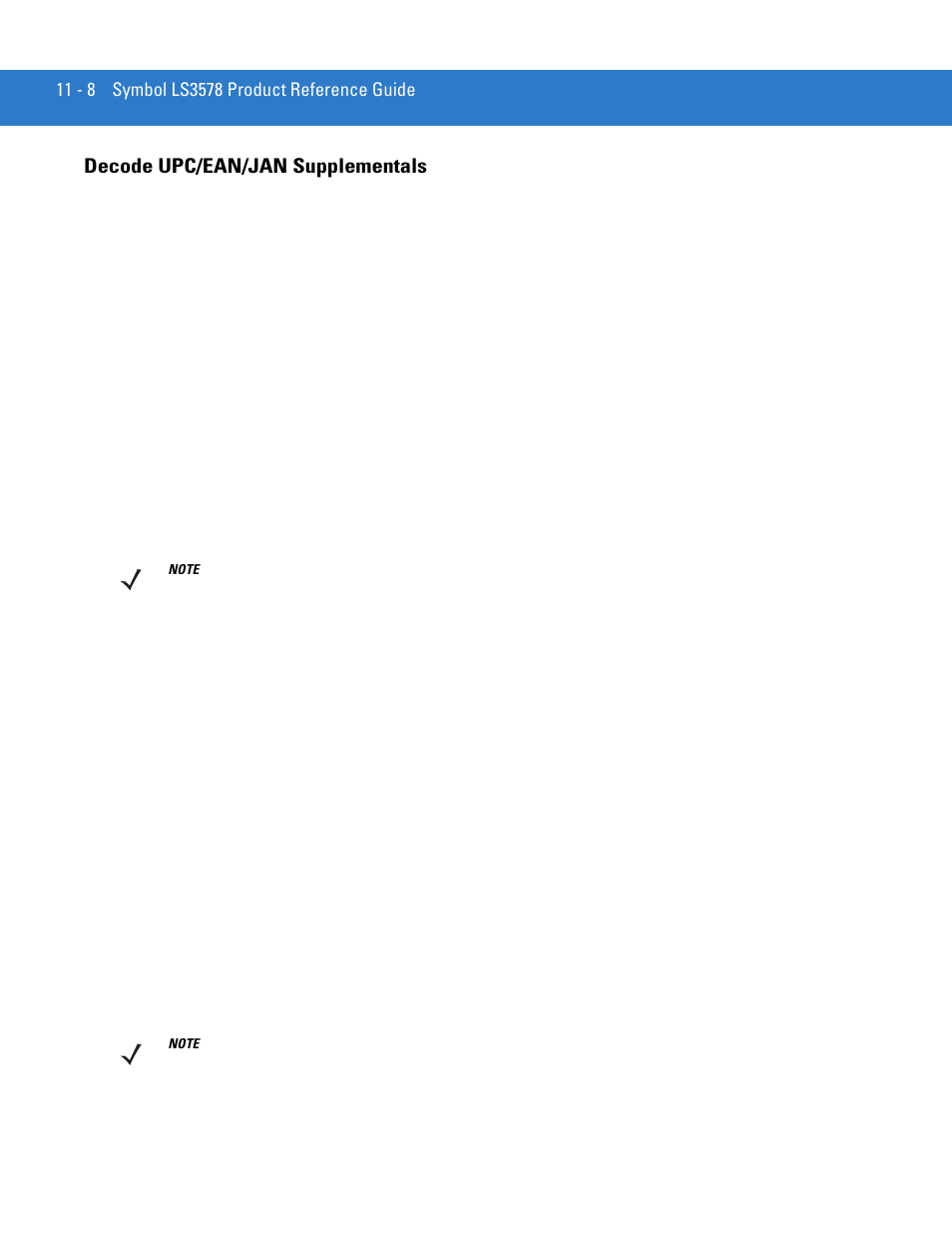 Decode upc/ean/jan supplementals, Decode upc/ean/jan supplementals -8 | Motorola LS3578 User Manual | Page 178 / 378