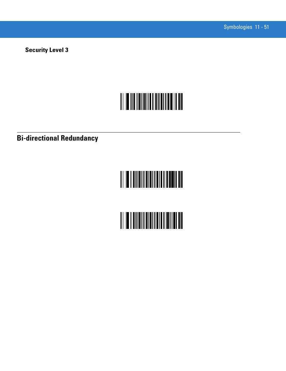 Security level 3, Bi-directional redundancy, Security level 3 -51 | Bi-directional redundancy -51 | Motorola LS3578 User Manual | Page 221 / 378