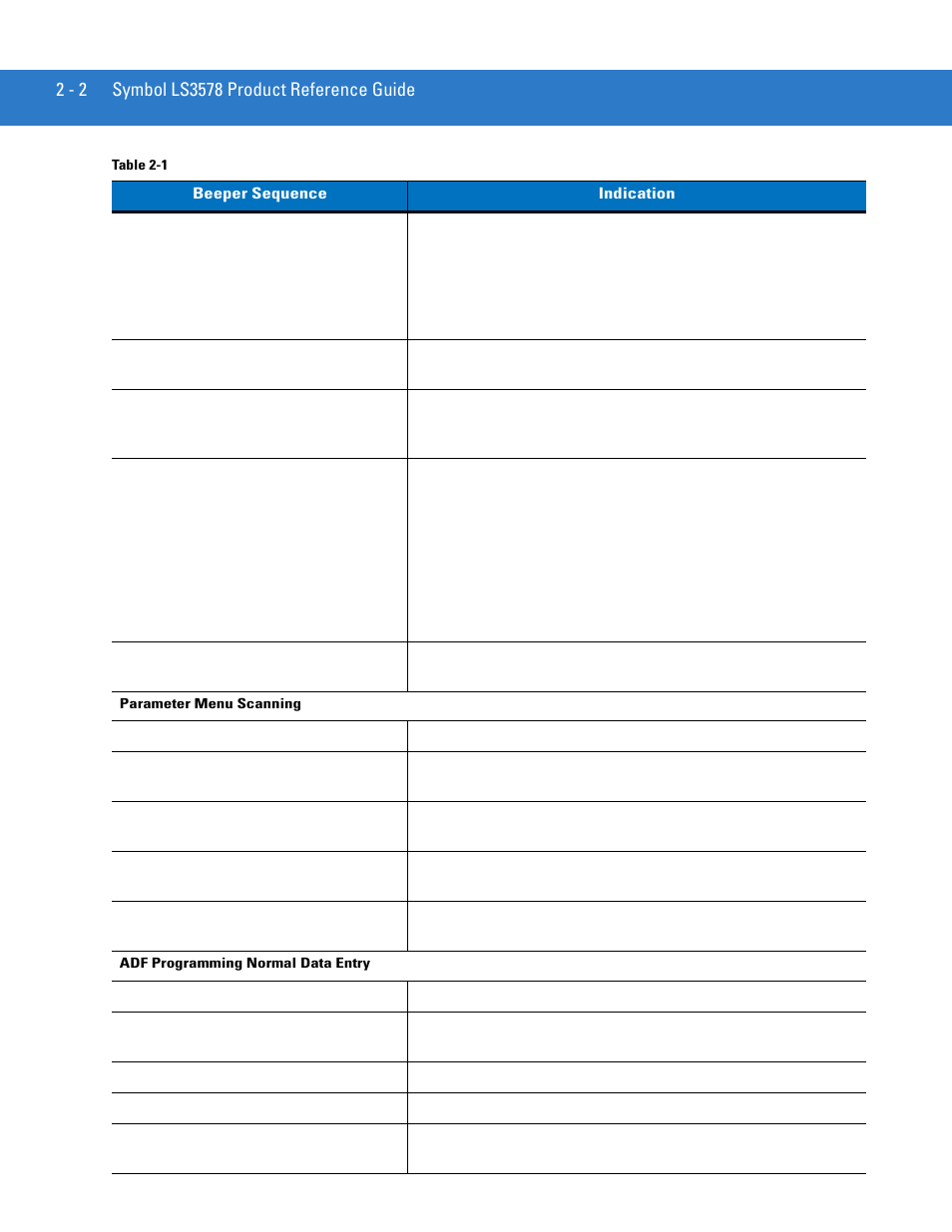 Motorola LS3578 User Manual | Page 30 / 378